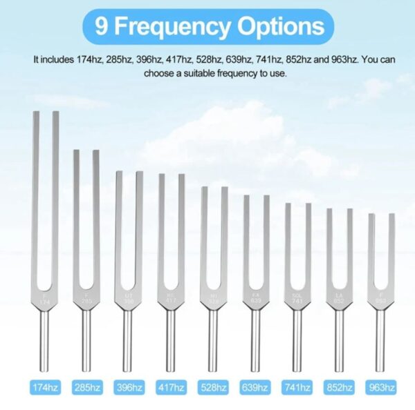 Healing Tuning Fork Set - Image 2